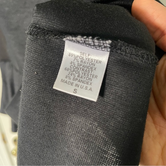 Nordstrom BP Black Dressy Peplum Tank - Picture 4 of 4